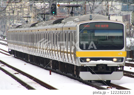 ［JB］雪の総武線各駅停車E231系電車 122282225