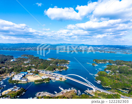志摩パールブリッジと英虞湾 122282303