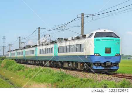 羽越本線 佐々木-西新発田 JR東日本 485系 R27編成(新潟) いなほ 羽越本線 佐々木-西新発田 JR東日本 485系 R27編成(新潟) いなほ 122282972