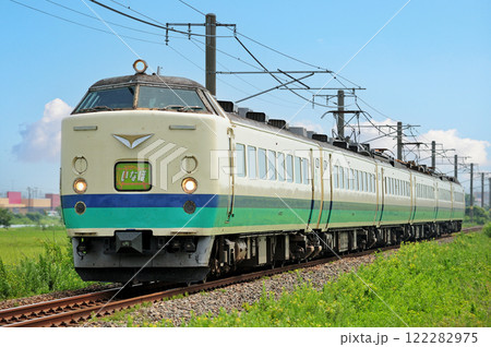 羽越本線　西新発田－佐々木　JR東日本　485系　T13編成（新潟）　いなほ 122282975