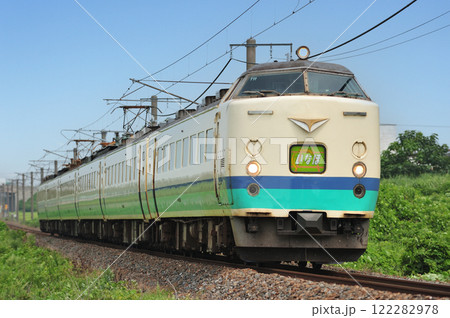 羽越本線　中条－金塚　JR東日本　485系　T11編成（新潟）　いなほ 122282978