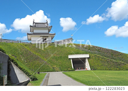 宇都宮城址公園の清明台櫓【栃木県宇都宮市】 122283023