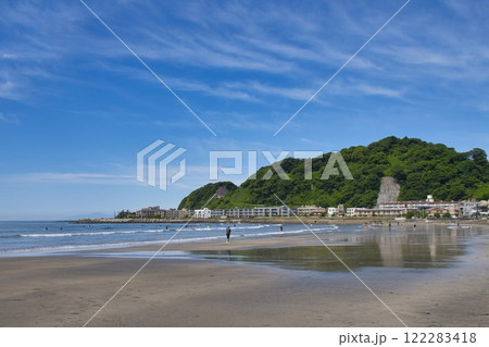 【鎌倉市】由比ヶ浜の風景 122283418
