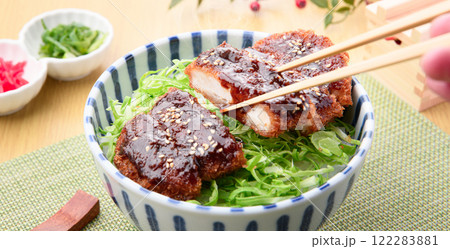 ソースかつ丼 122283881