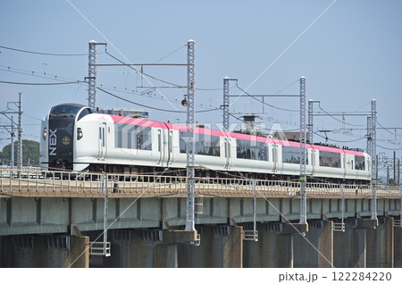 東海道本線 茅ヶ崎-平塚 JR東日本 E259系 Ne001編成(鎌倉) マリンエクスプレス踊り子 東海道本線 茅ヶ崎-平塚 JR東日本 E259系 Ne001編成(鎌倉) マリンエクスプレス踊り子 122284220