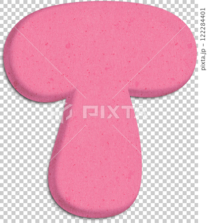 3D Letter T Font Pink Letters 122284401