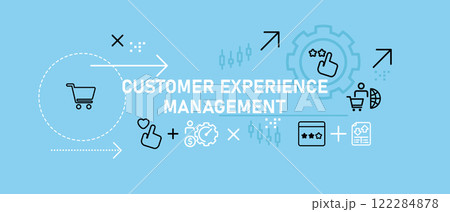 Customer Experience Management concept highlighting client feedback consumer satisfaction service strategy and retail performance for business growth and experience optimization Customer Experience Management concept highlighting client feedback consumer satisfaction service strategy and retail performance for business growth and experience optimization 122284878
