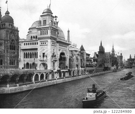 1900年　パリ万博　パビリオン 122284980