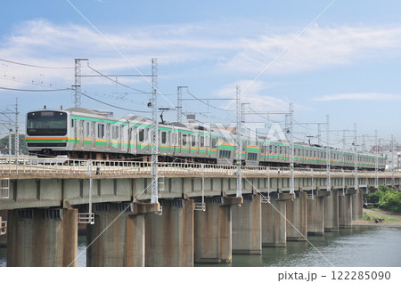 東海道本線 茅ヶ崎-平塚 JR東日本 E231系1000番台 K-12編成(国府津) 東海道本線 茅ヶ崎-平塚 JR東日本 E231系1000番台 K-12編成(国府津) 122285090