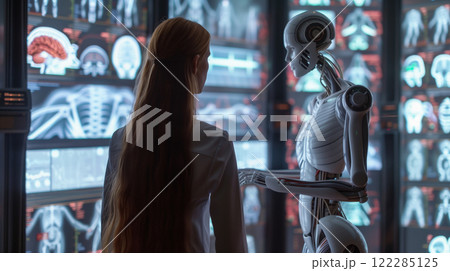 Exploring the potential for advanced collaboration between medical AI and robotics in the future 122285125