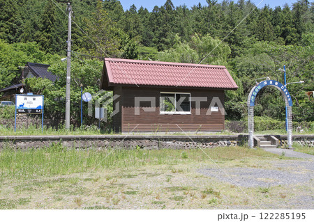 洞泉駅　JR洞泉駅　どうせん　Dōsen　Cervoj　ツェルヴォイ：鹿 122285195