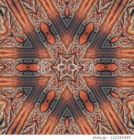 Decorative wooden texture for wall covering. Wood material texture for reed, rug, floor tiles, carpet, fabric, stem, straw, wicker, sisal matting surface printing. Modern wooden frame for decoration Decorative wooden texture for wall covering. Wood material texture for reed, rug, floor tiles, carpet, fabric, stem, straw, wicker, sisal matting surface printing. Modern wooden frame for decoration 122285884