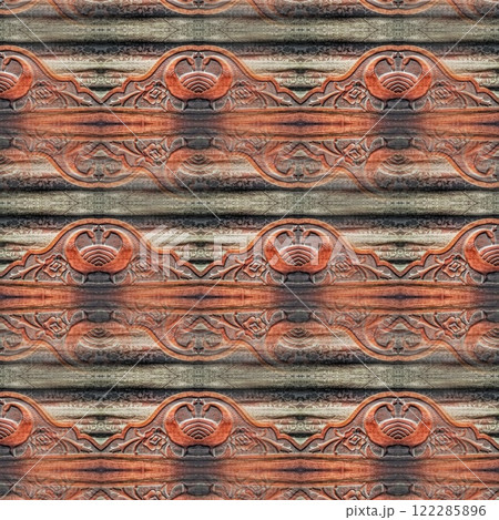 Decorative wooden texture for wall covering. Wood material texture for reed, rug, floor tiles, carpet, fabric, stem, straw, wicker, sisal matting surface printing. Modern wooden frame for decoration Decorative wooden texture for wall covering. Wood material texture for reed, rug, floor tiles, carpet, fabric, stem, straw, wicker, sisal matting surface printing. Modern wooden frame for decoration 122285896