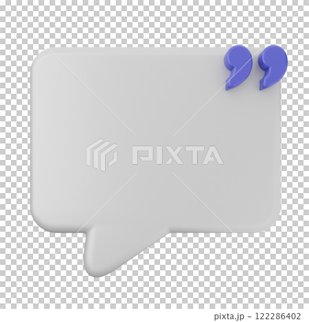 3d chat speech talk bubble icon illustration 3d chat speech talk bubble icon illustration 122286402