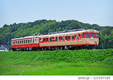 いすみ鉄道　上総中川－国吉　キハ28-2346＋キハ52-125 122287180