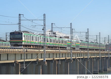 東海道本線 茅ヶ崎-平塚 JR東日本 E231系1000番台 K-39編成(国府津) 東海道本線 茅ヶ崎-平塚 JR東日本 E231系1000番台 K-39編成(国府津) 122288378