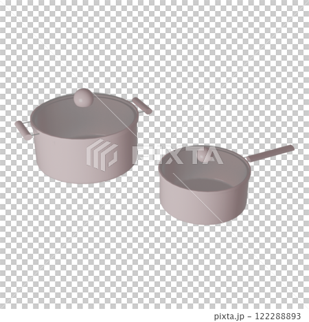 Support for your new life! A cute pink pot set Support for your new life! A cute pink pot set 122288893
