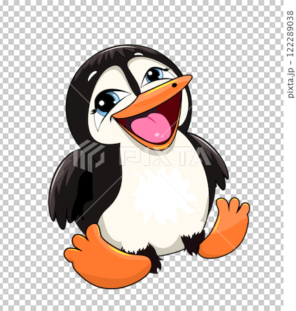 Happy little penguin 122289038