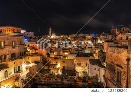 Sassi Night Viewpoint Matera Sassi Night Viewpoint Matera 122289203