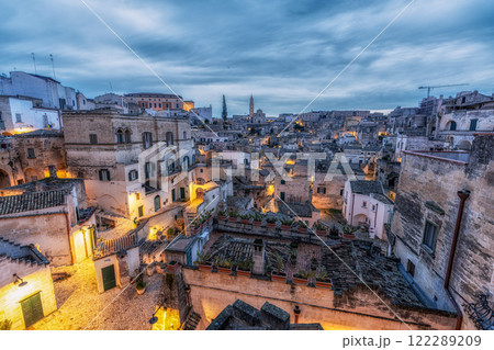Sassi Sunrise Viewpoint Matera Sassi Sunrise Viewpoint Matera 122289209