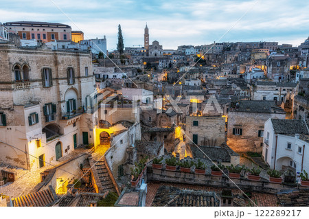 Sassi Sunrise Viewpoint Matera 122289217