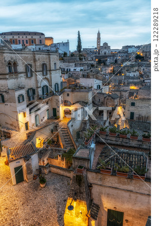 Sassi Sunrise Viewpoint Matera 122289218