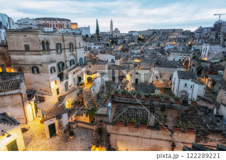 Sassi Sunrise Viewpoint Matera 122289221