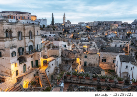 Sassi Sunrise Viewpoint Matera 122289223
