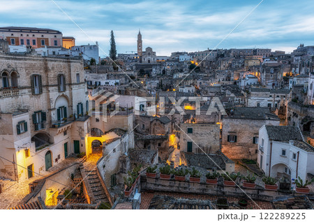 Sassi Sunrise Viewpoint Matera 122289225