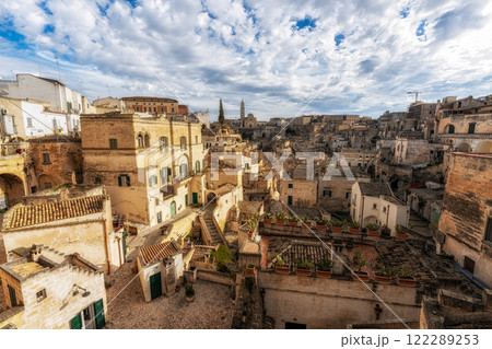 Sunrise View over Matera Sassi Sunrise View over Matera Sassi 122289253