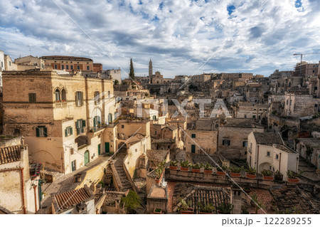 Sunrise View over Matera Sassi 122289255