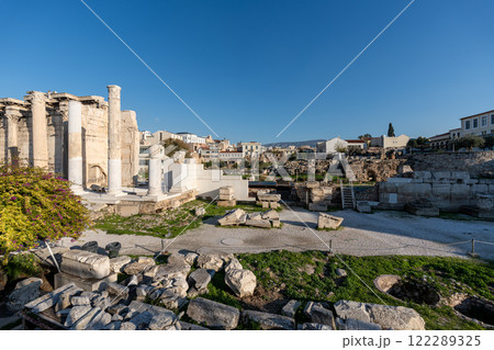 Hadrians Library Roman Ruins Hadrians Library Roman Ruins 122289325