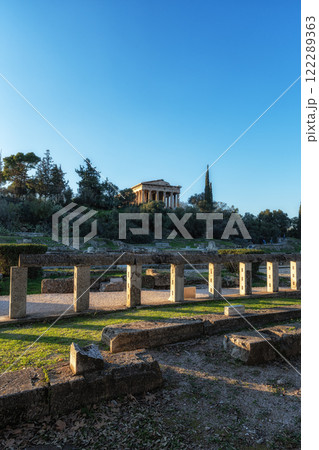 Theseum or temple of hephaistos 122289363