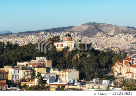 Athens City View with Agora 122289629