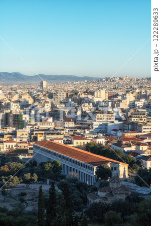 Athens City View with Agora 122289633