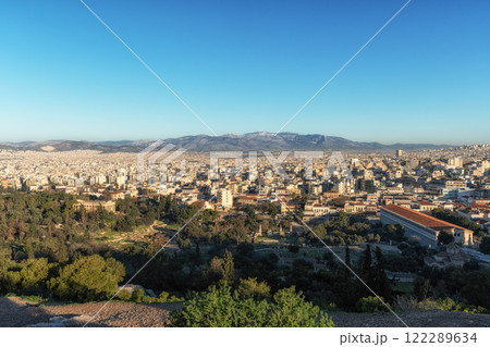 Athens City View with Agora 122289634