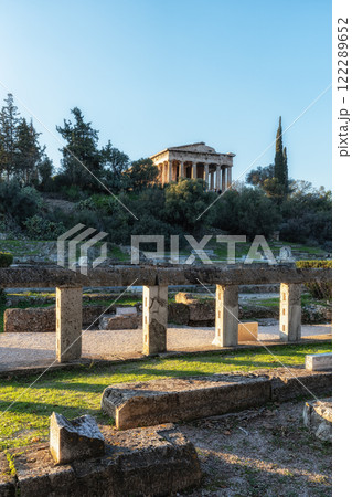Theseum or temple of hephaistos 122289652
