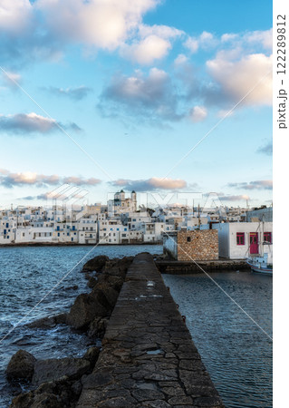 Naousa Paros Marina Sunset View 122289812