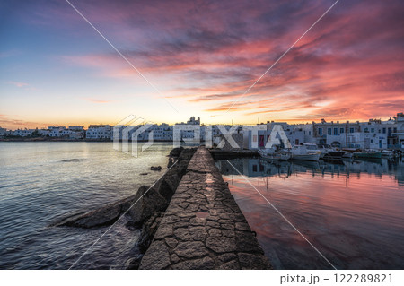Naousa Paros Marina Sunrise View 122289821