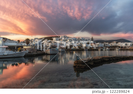 Naousa Paros Marina Sunrise View Naousa Paros Marina Sunrise View 122289824