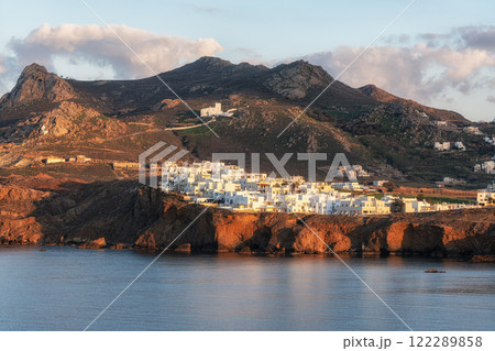 Naxos Village Sunset View 122289858