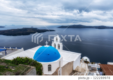 Three bells of fira 122289978