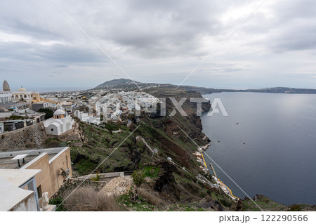 View of Fira Santorini 122290566