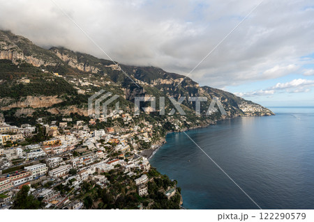 Positano Amalfi Coast Village View Positano Amalfi Coast Village View 122290579