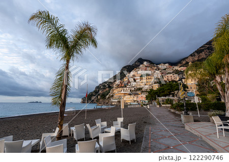 Positano Amalfi Coast Beach View Positano Amalfi Coast Beach View 122290746
