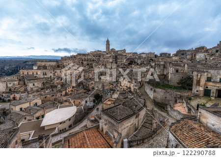 Sassi Sunset Viewpoint Matera Sassi Sunset Viewpoint Matera 122290788
