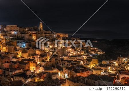 Sassi Night Viewpoint Matera Sassi Night Viewpoint Matera 122290812