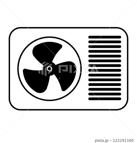 Icon heat pump, air conditioner for heating and cooling rooms Icon heat pump, air conditioner for heating and cooling rooms 122291160