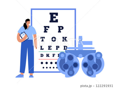 Eyesight examination concept 122291931