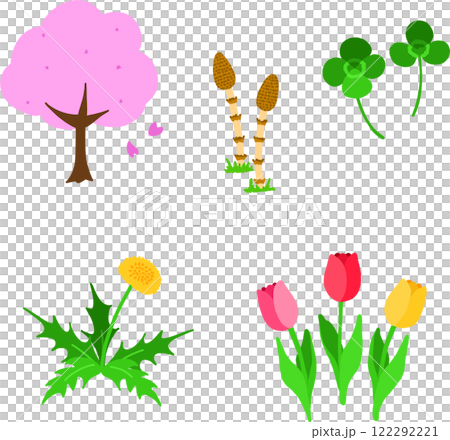 春の花セット 122292221